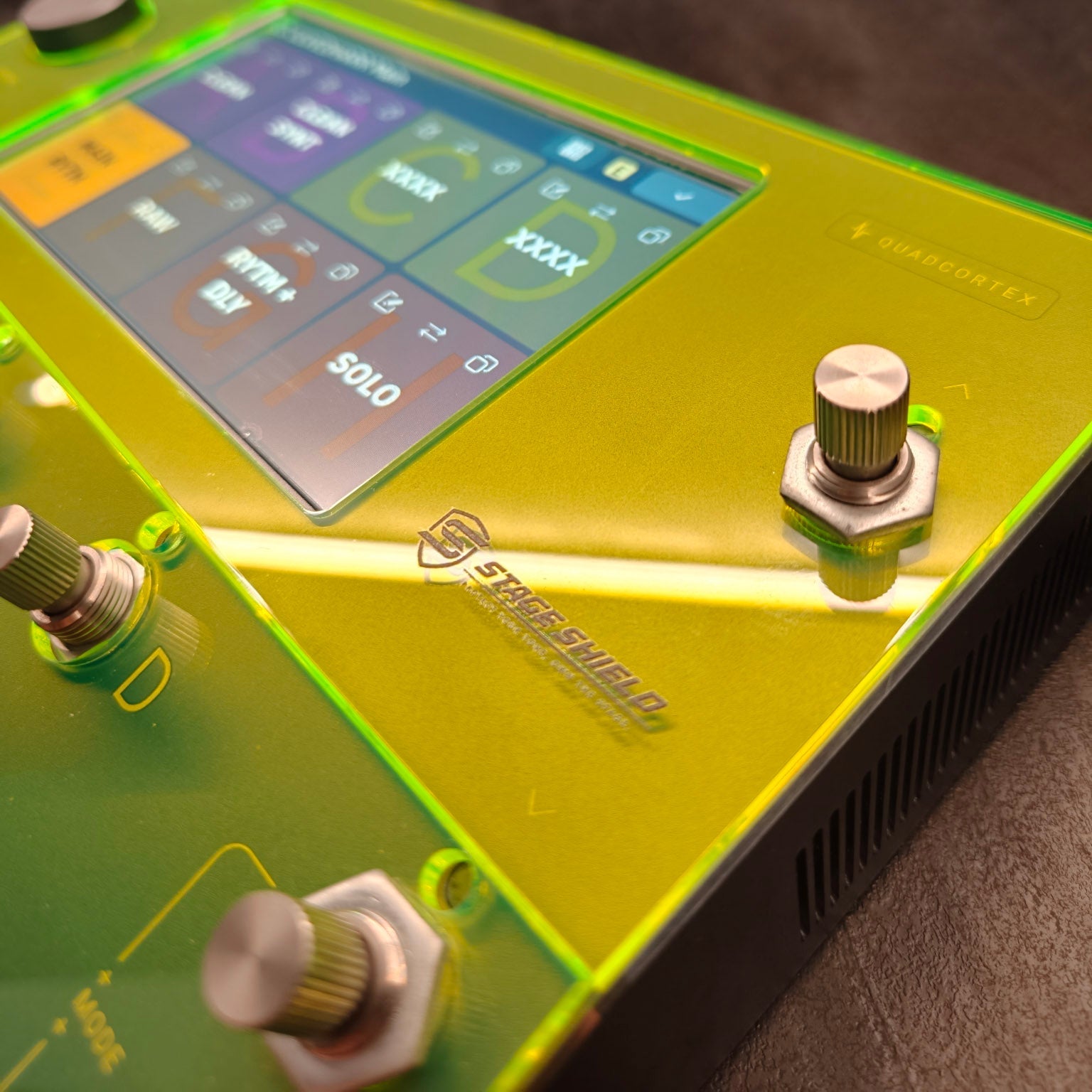 Quad Cortex Cover Gloss Fluorescent Yellow (LIMITED EDITION)