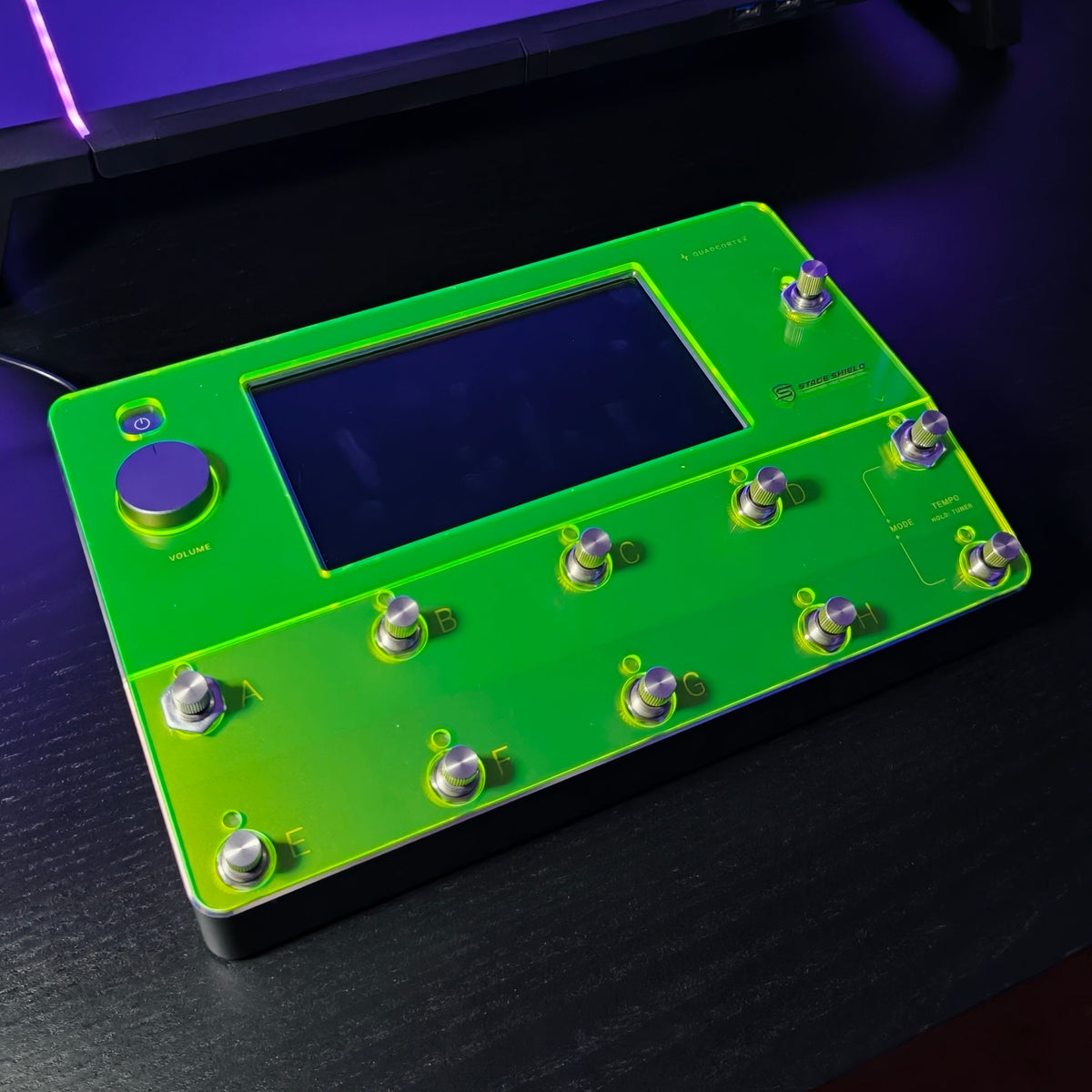 Quad Cortex Cover Gloss Fluorescent Yellow (LIMITED EDITION)