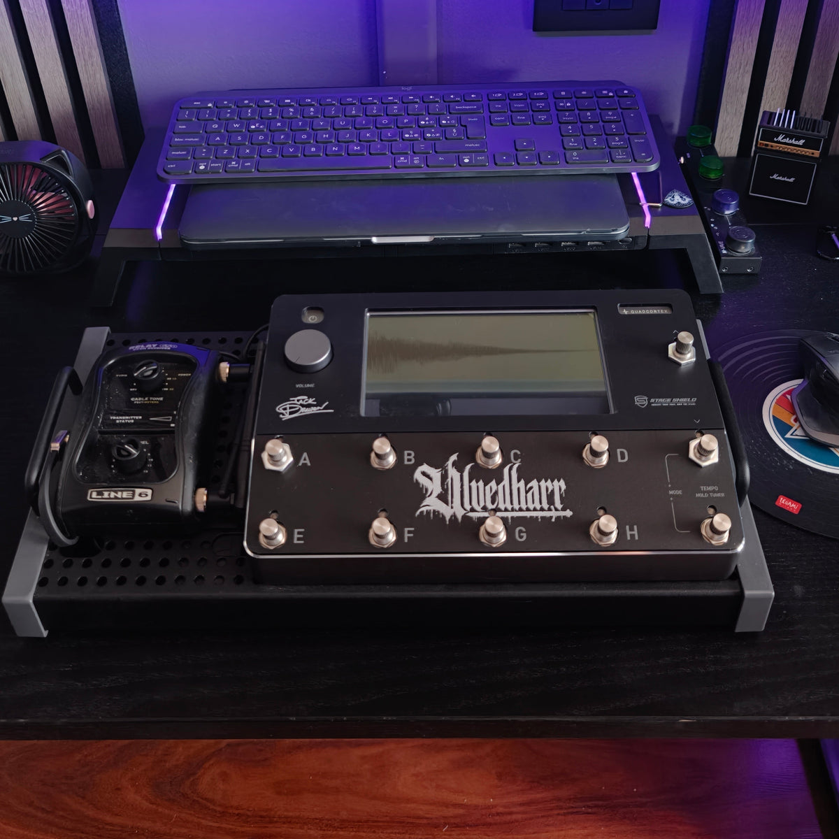 Quad Cortex Cover Black Satin