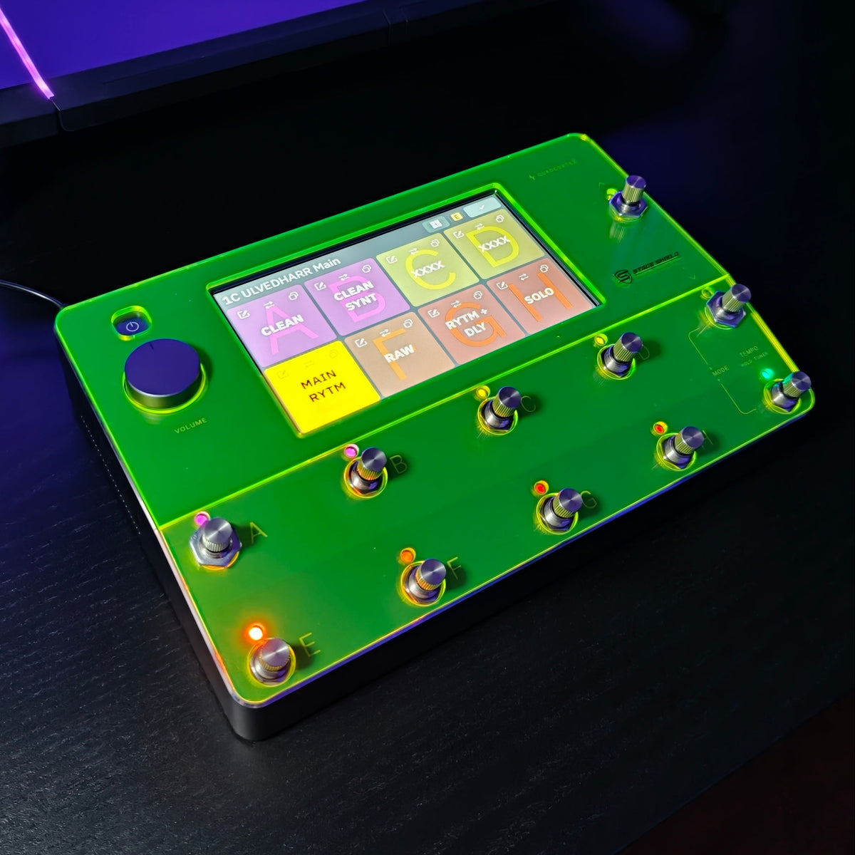 Quad Cortex Cover Gloss Fluorescent Yellow (LIMITED EDITION)